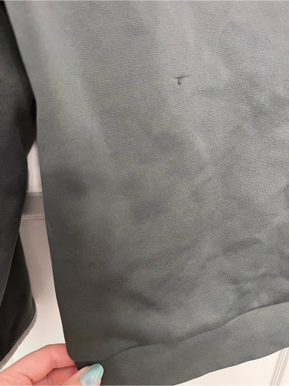 Under Armour Kids Dark Gray Hoodie with White Logo